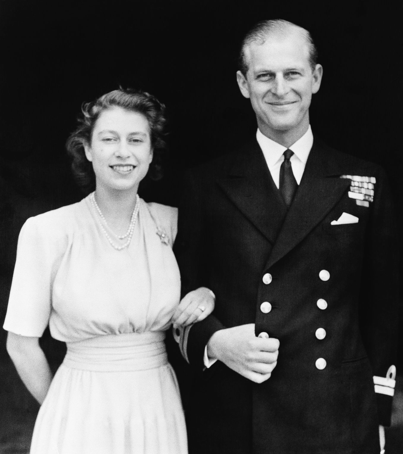 1947: Princess Elizabeth and Philip Mountbatten